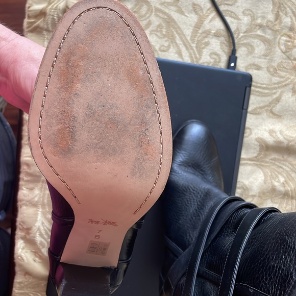 Coach Black Heeled Boots Classic Design - Picture 4 of 11